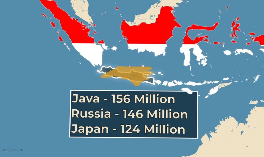 One Indonesian island has more people than Russia
