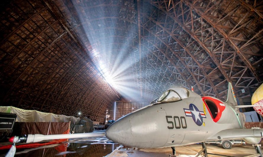 One of the world’s largest wooden WWII blimp hangars is in danger of being bulldozed on the Oregon coast