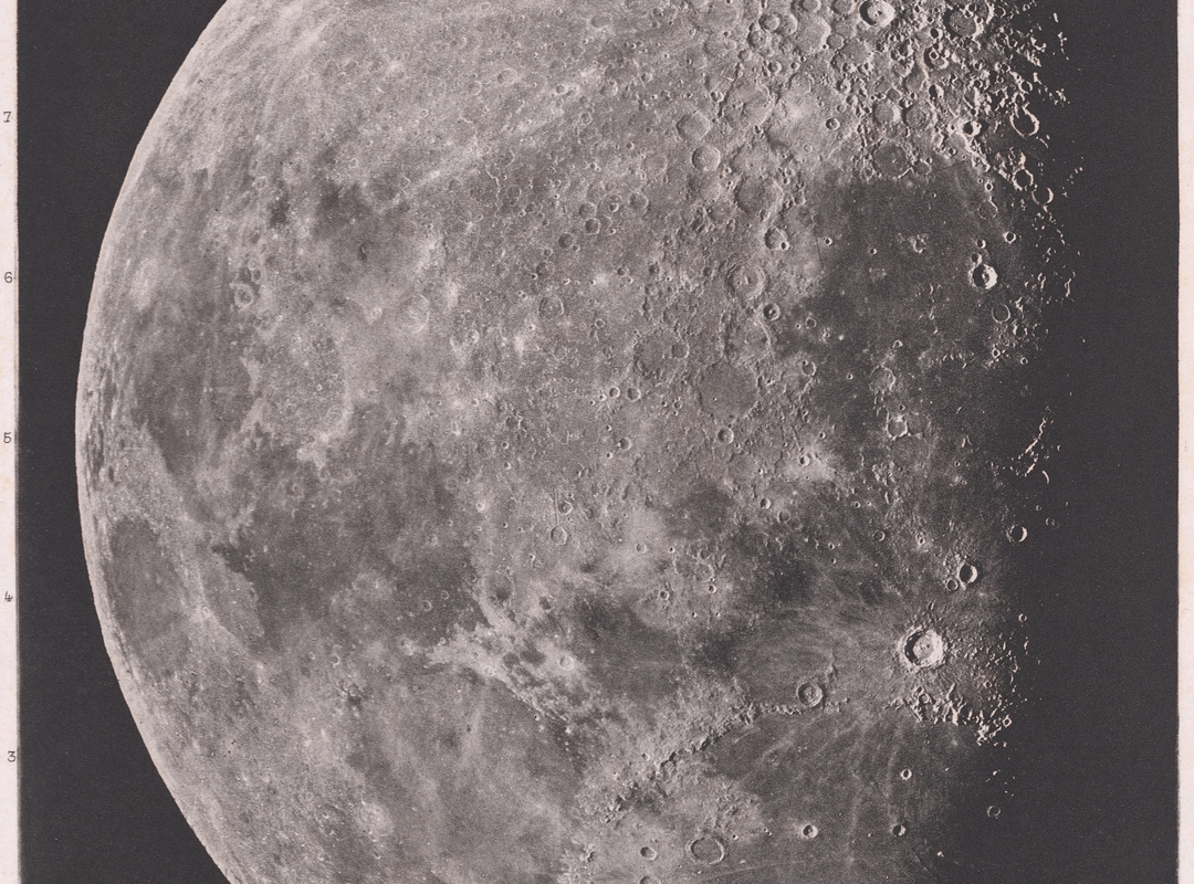 Photos of the Moon from 1894-96