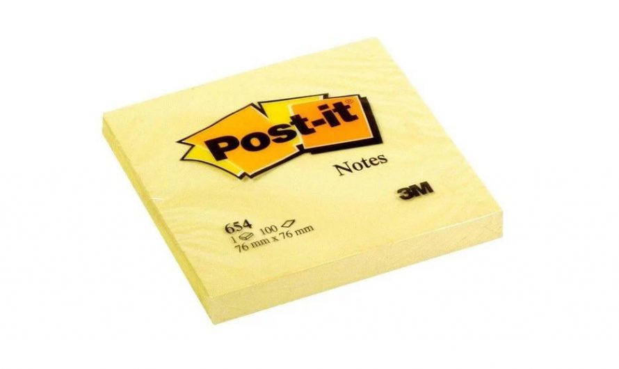 Post-it Notes exist because a 3M scientist accidentally created a weak, reusable adhesive in 1968 while trying to develop a super-strong adhesive for aerospace applications.