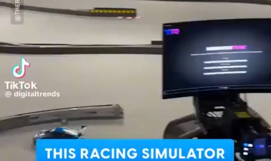 RC Car Simulator that puts the person behind the wheel on the race track