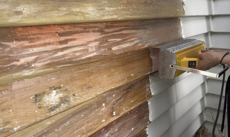 Removing paint from the outside of my home