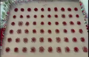 Shaolin Kung Fu training taking place in a monastery