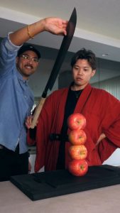 Sharpening knife again