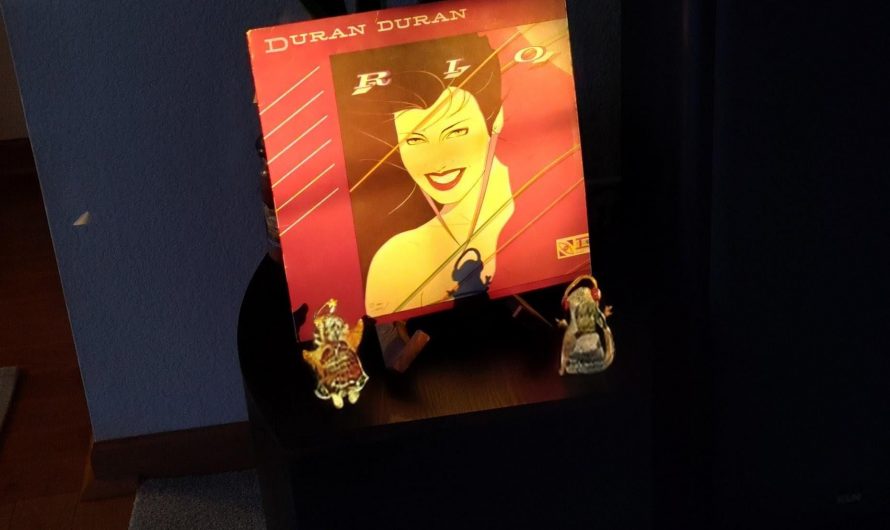 Sunset hits my album stand perfectly