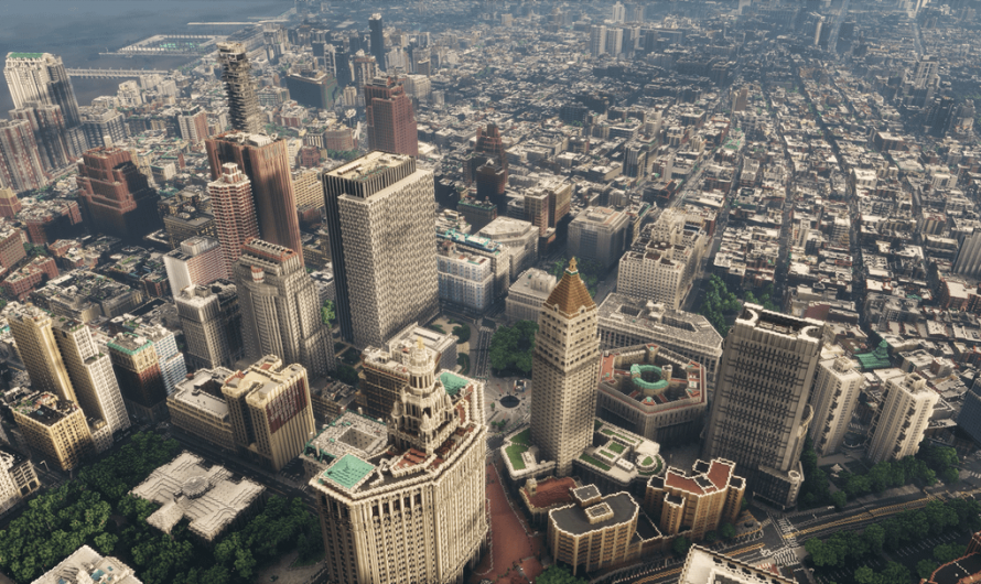 Team spends 5 years recreating 1:1 scale NYC in Minecraft