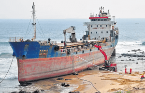 The MV Maa, a ship which grounded in Vishakapatnam, India, is going to be turned into a hotel