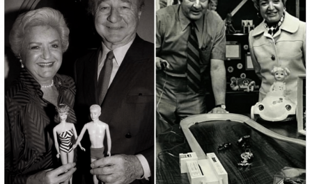 The creators of Barbie(1959) and Hot Wheels(1968) were husband and wife. Ruth Handler created Barbie in 1959, and Elliot Handler created Hot Wheels in 1968. They also named the dolls after their children Barbara and Kenneth. More than 1 Billion Barbies and 6 Billion Hot wheels have been sold so far.