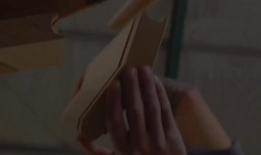 The final stave fits perfectly into place