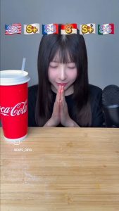 The sound of her eating is so satisfying for some reason and I usually hate eating noises