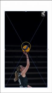 The way each photo is aligned so the ball stays in the exact same spot