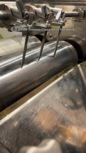 Thinnest chocolate in the world from Japan, measures just 0.03mm