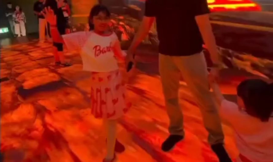 This 3D floor in Thailand tricks your senses into feeling movement while you stay still