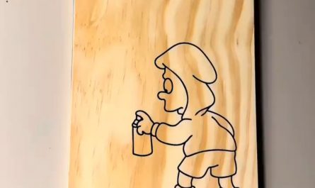 This Bart Simpson art is pure visual dopamine