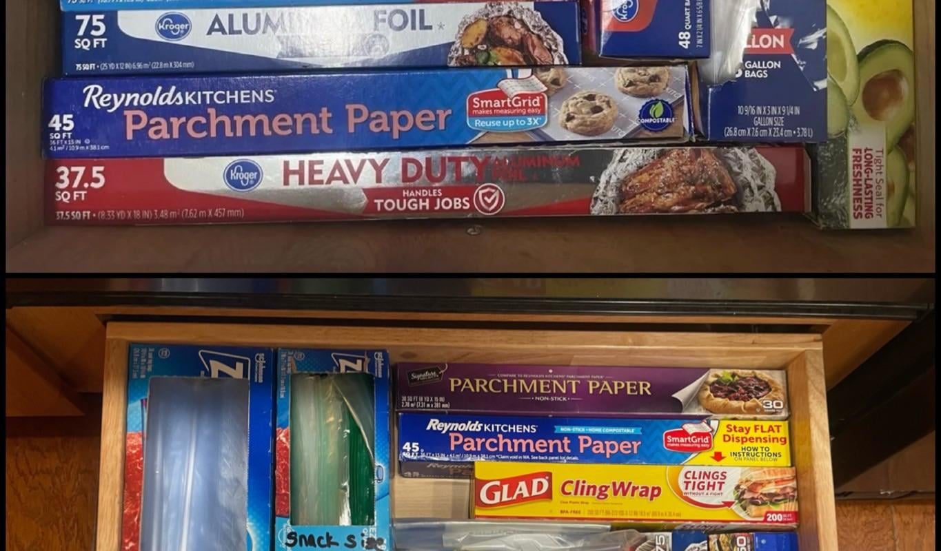 This drawer organization - like mother, like daughter