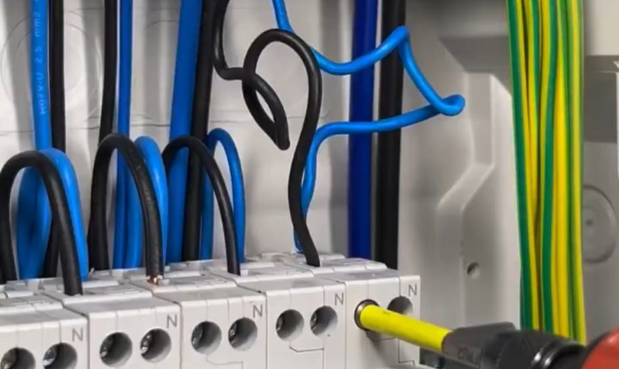 This guy’s wiring skills is truly next level