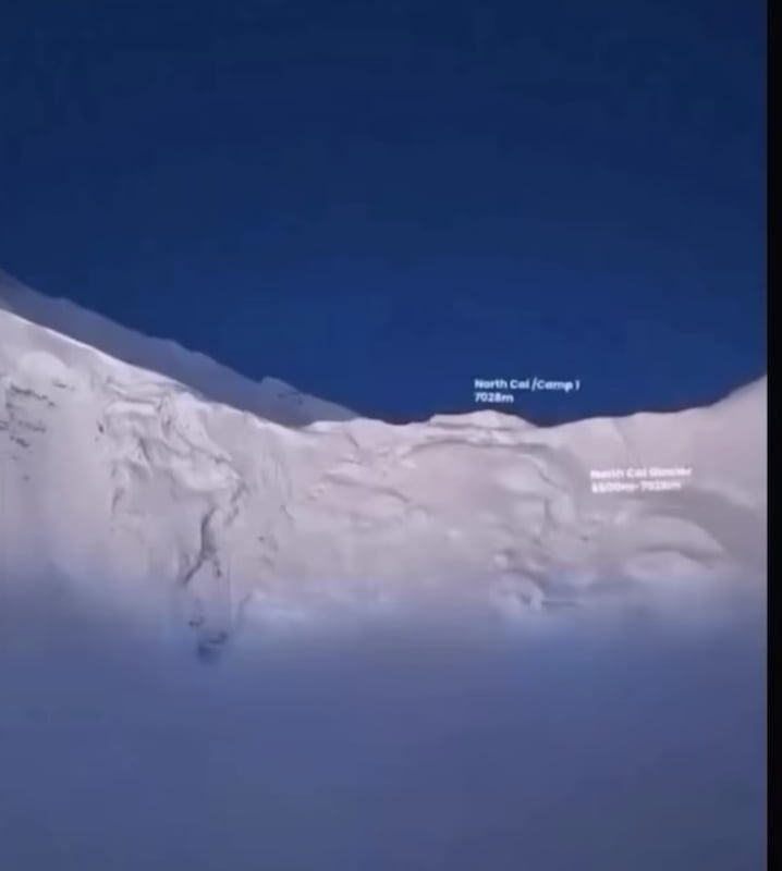 This is what climbing Mount Everest looks like!