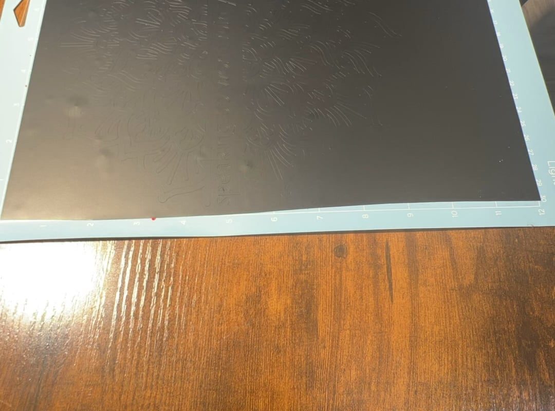 Vinyl weeding with a message