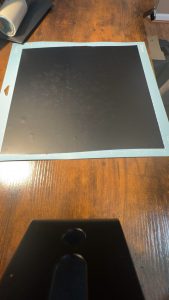 Vinyl weeding with a message