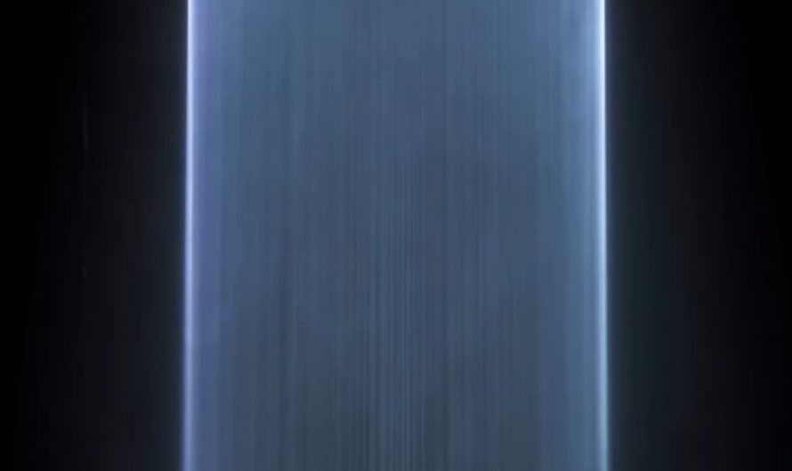 Walking through light that reacts to touch by lachlanturczan