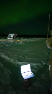 Watching a NASA sounding rocket launch last night from 100 miles away