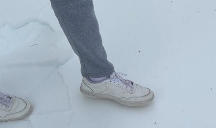 When Only the Top Layer of the Snow Freezes