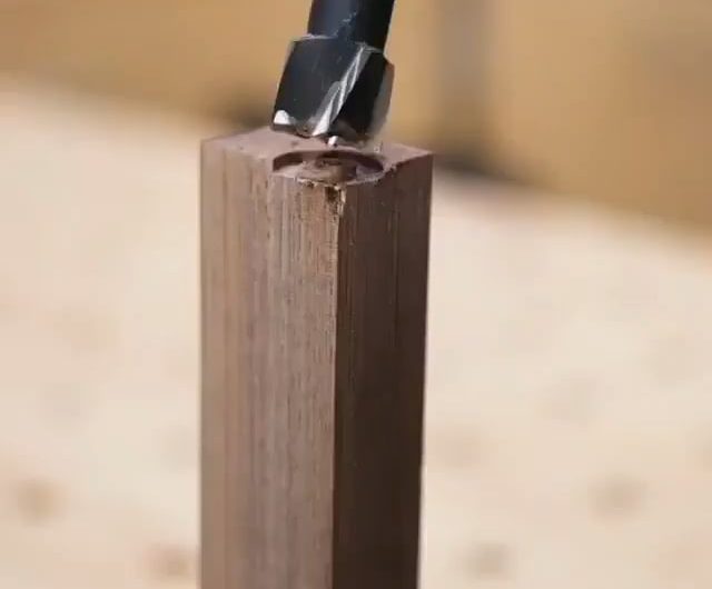 Wood plug and tenon cutter