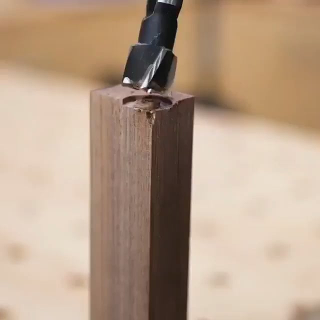 Wood plug and tenon cutter