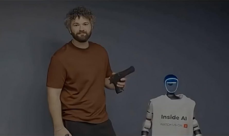 Would you trust an armed AI robot.