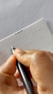 Writing with shadow letters