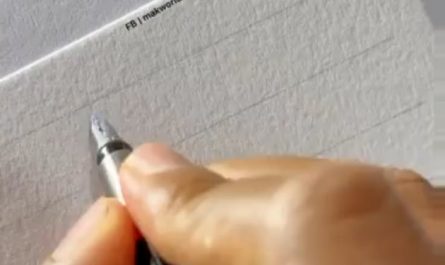 Writing with shadow letters
