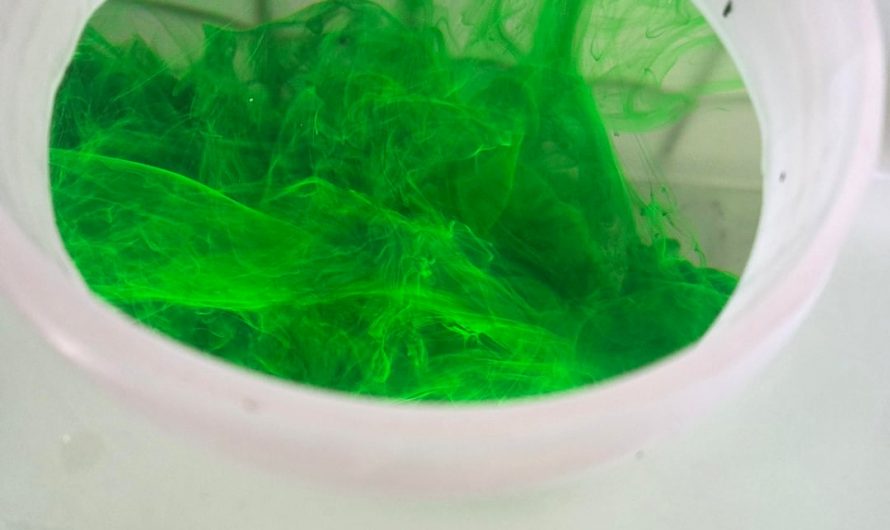 330 gallon tote of chemical used for separating water from oil, this stuff is added and the water and other impurities fall to the bottom, the oil stays on top. Dye is added for identification