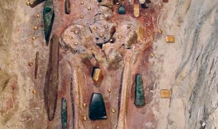 6,500 year old man found buried with the world's oldest gold - still no one knows who he was.