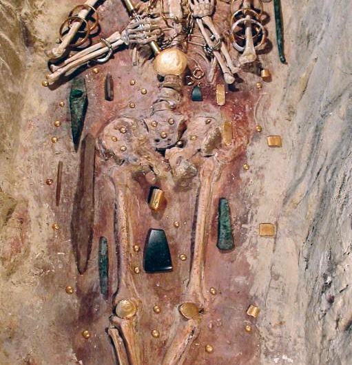 6,500 year old man found buried with the world’s oldest gold – still no one knows who he was.