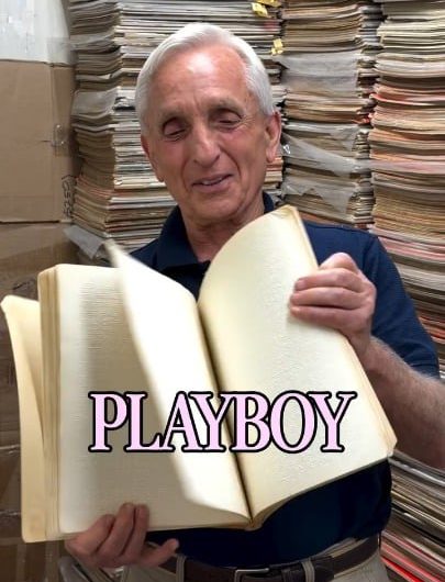 A copy of Playboy in Braille published in 1971