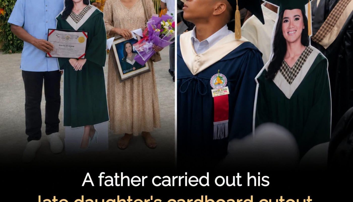 A father made sure his daughter didn't miss graduation.