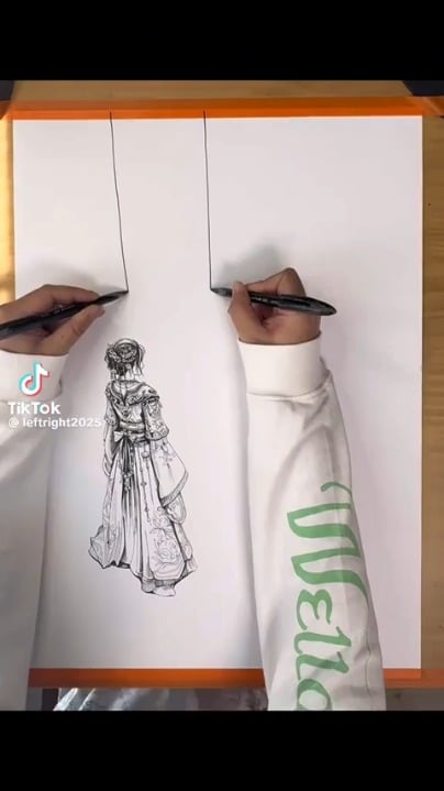 And that too with two hand