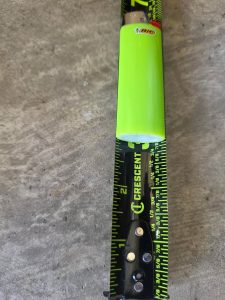 Bic lighter fights right into color matching measuring tape.