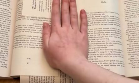 Books flipping their own pages