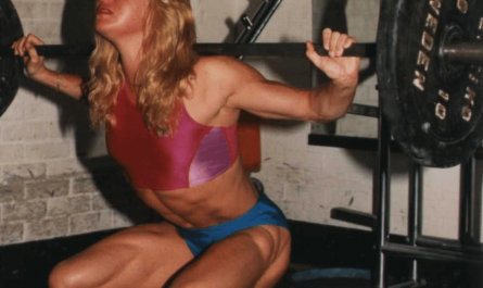 British commonwealth and Olympic hurdle athlete Wendy Jeal (Essex, 1960) training hard for the Seoul, south Korea games of 1988. She was nicknamed "the girl with the steel legs" for her incredible leg development.