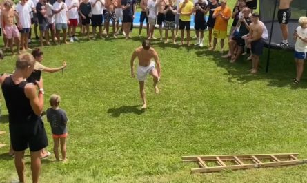 Bro lands a double backflip