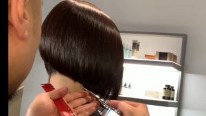 Cleaning up a bob line.