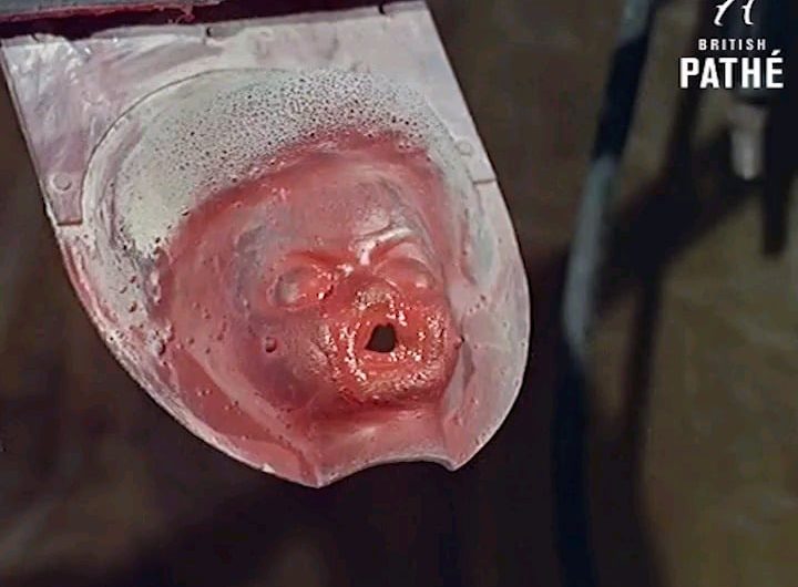 Creepy and impressive – inside a vintage doll factory in London (1963)