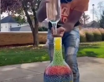 Density causing this...
