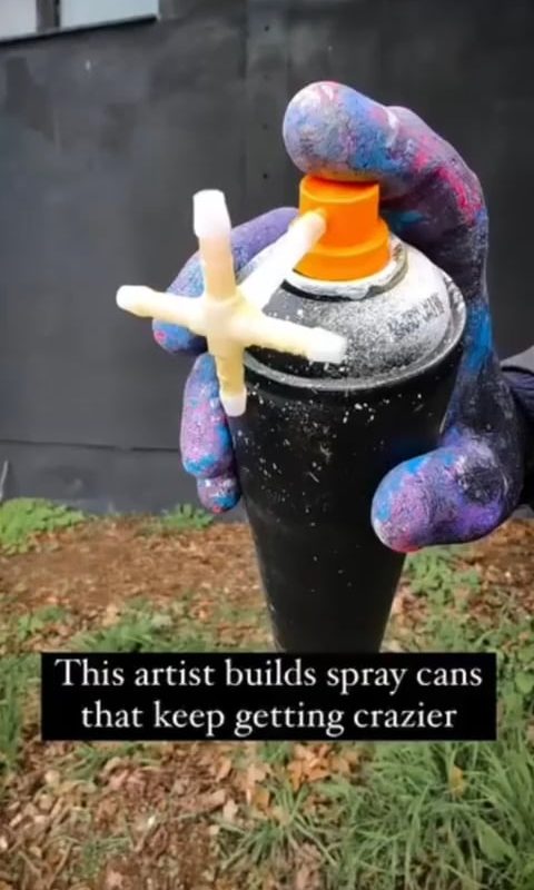 Different type of Spray Cans