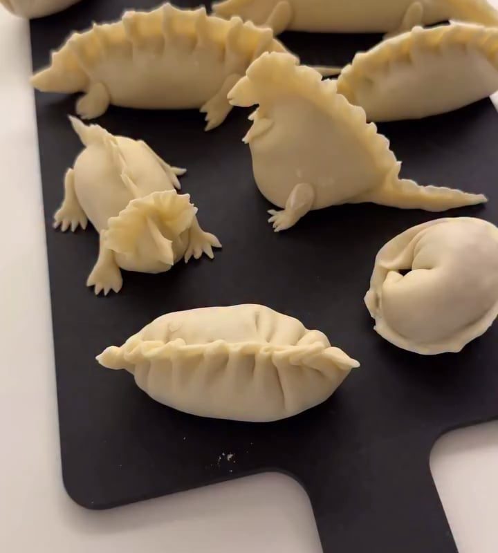 Dinosaur Dumplings