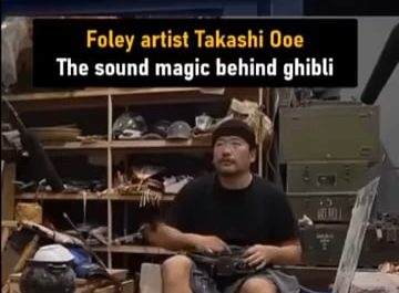 Doing the sound effects for an animated movie in real time
