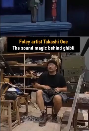 Doing the sound effects for an animated movie in real time