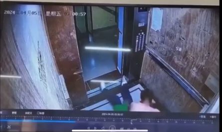 Door man saves woman's life