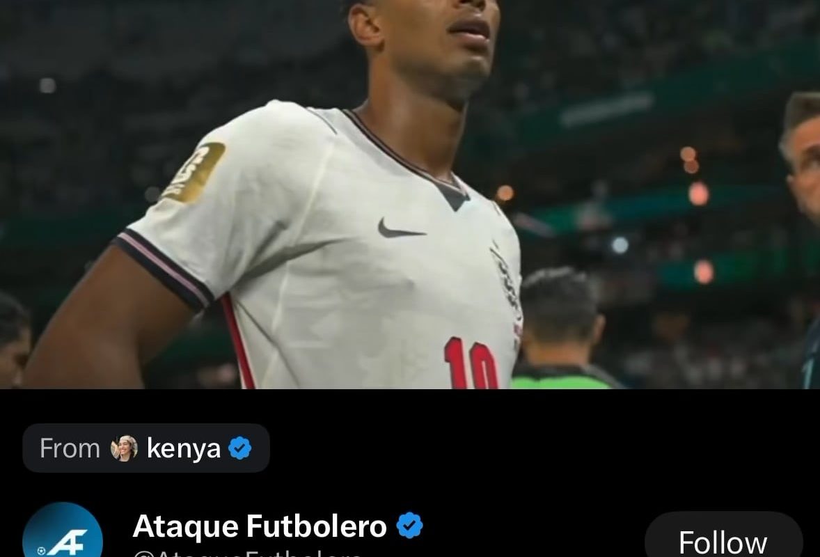 English footballer Jude Bellingham stays back to listen to fans singing “Hey Jude”
